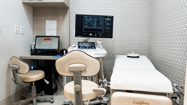 Sala de ultrassonografia